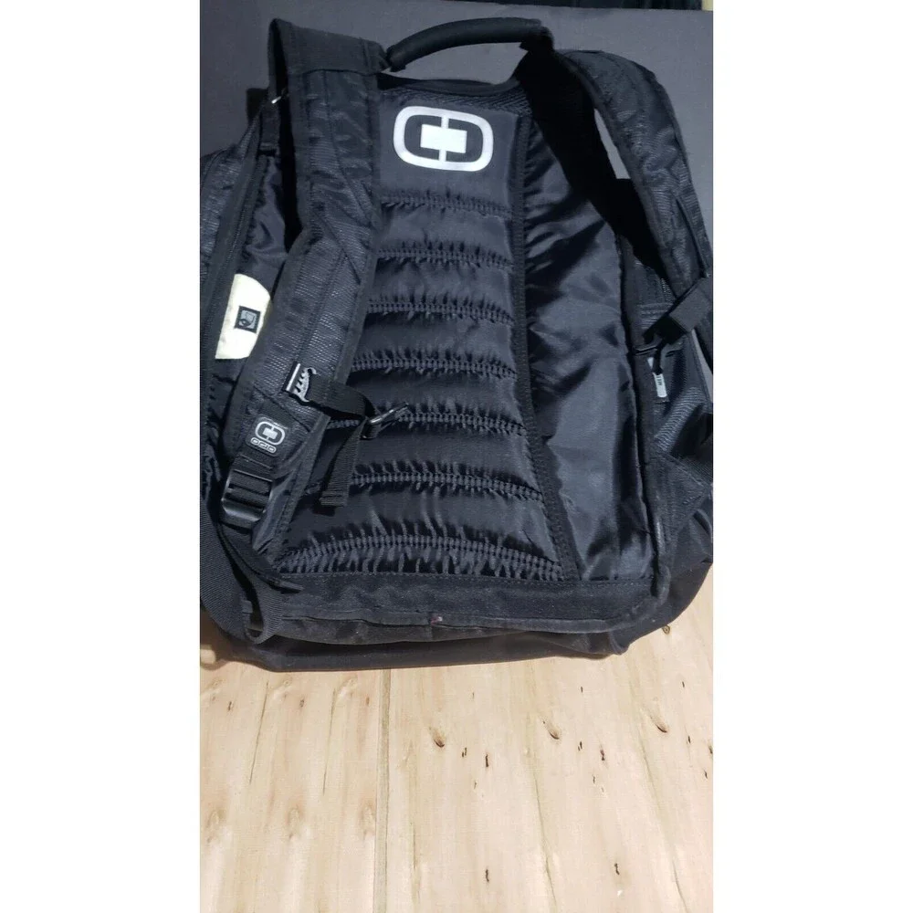 OGIO Metro Computer Laptop Backpack, Black American Campus Embroidery